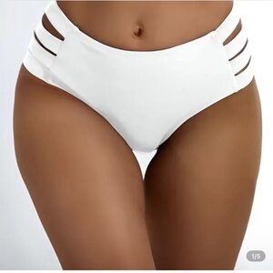 SHEIN White Bikini Bottom